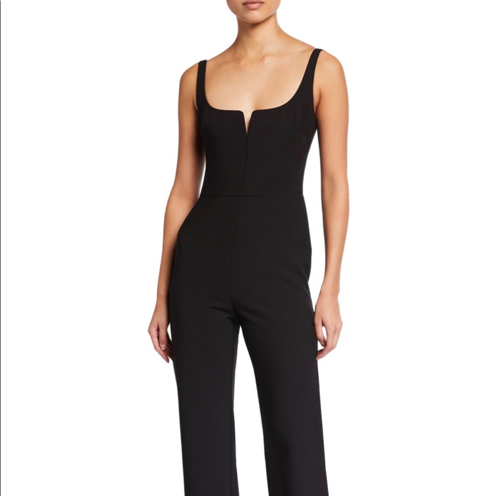 Blush Pink V Cut Jumpsuit